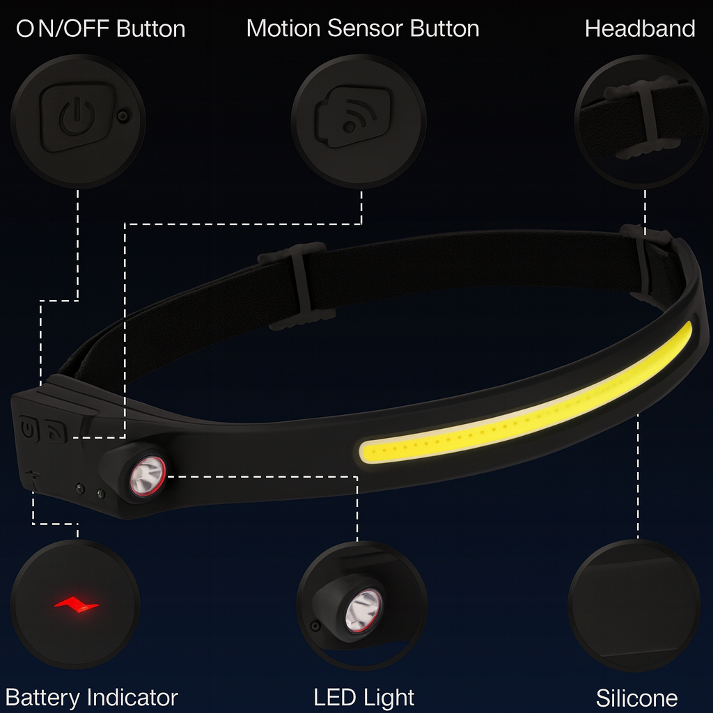 FlareLoop LED Headlamp